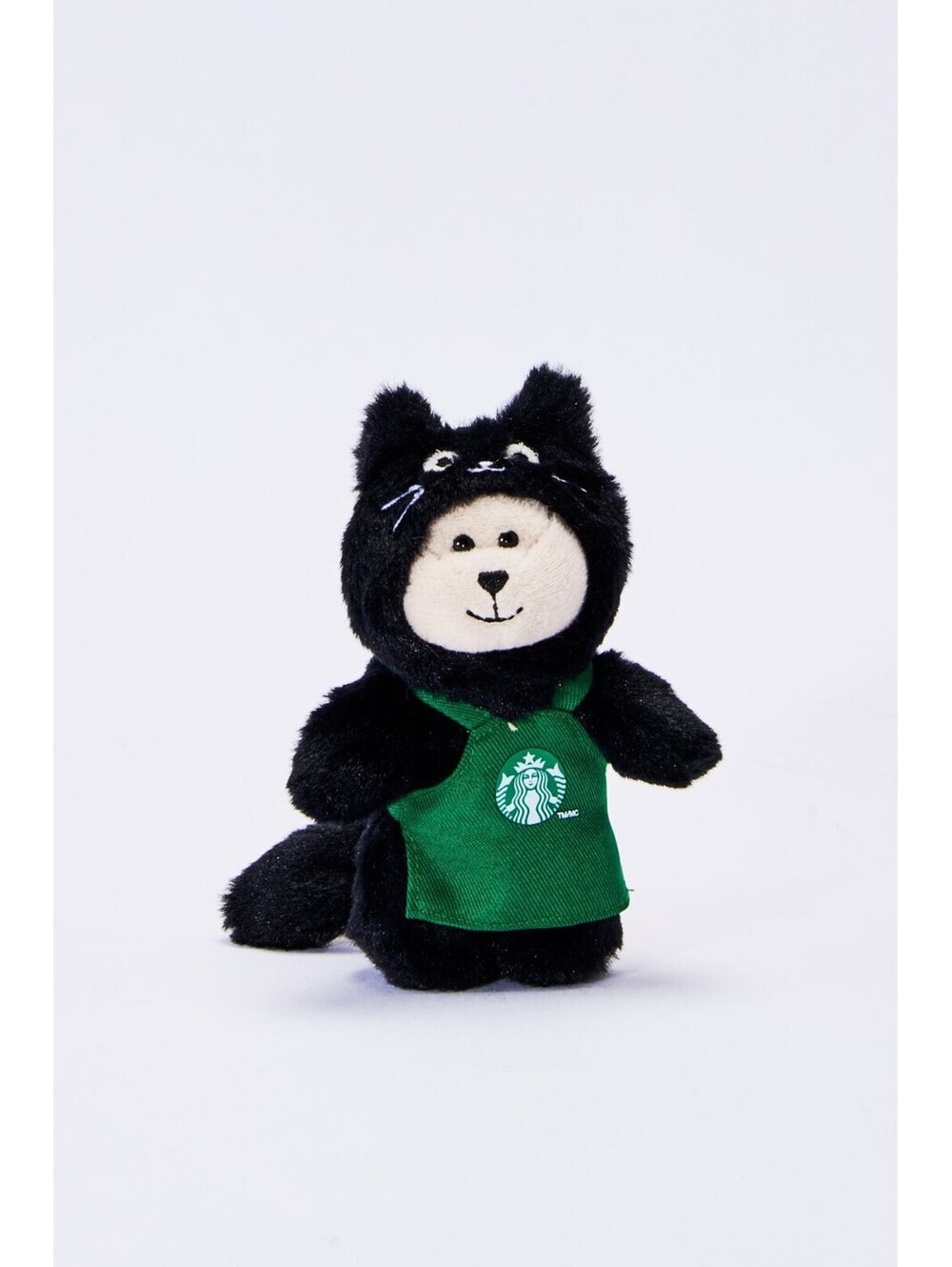 Starbucks 2026 Halloween Bearista Keychain Limited Edition Black Green Plush